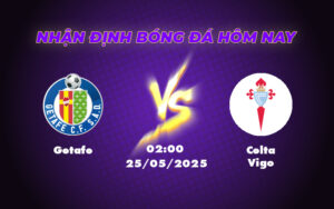 getafe celta vigo 25 05 la liga